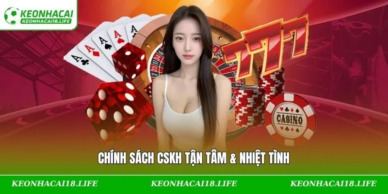 Chính sách CSKH tận tâm & nhiệt tình